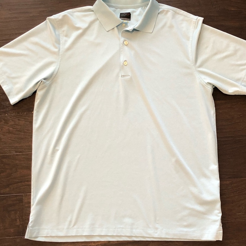 Greg Norman Golf Shirt light blue